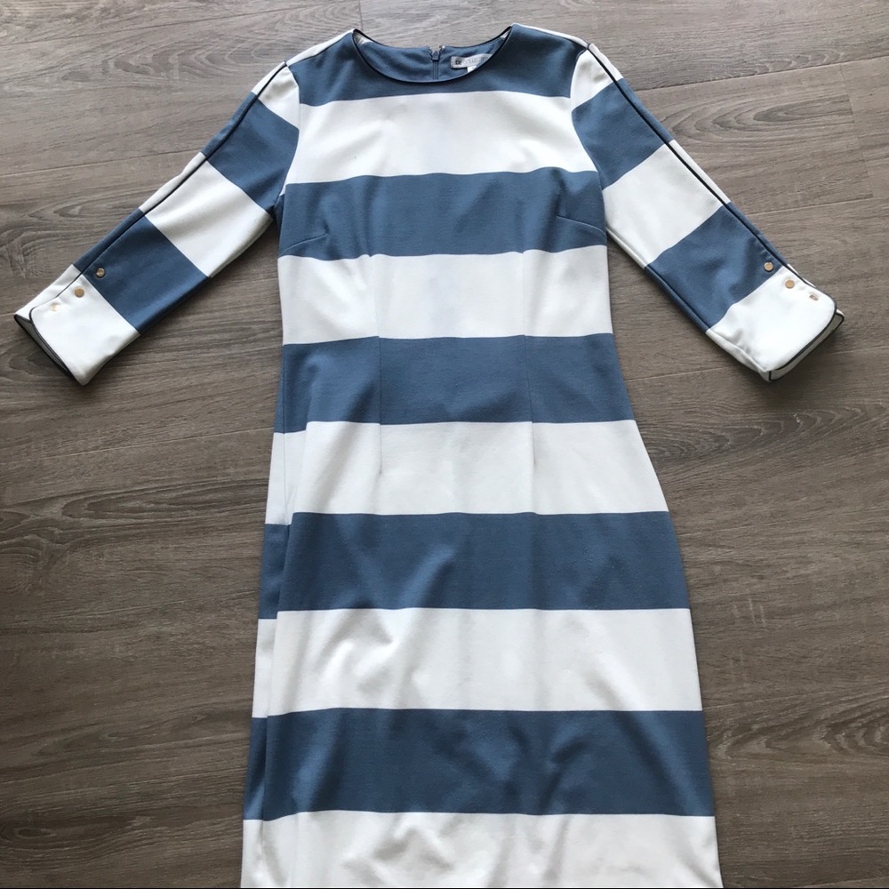 Blue/white Stripes Dress